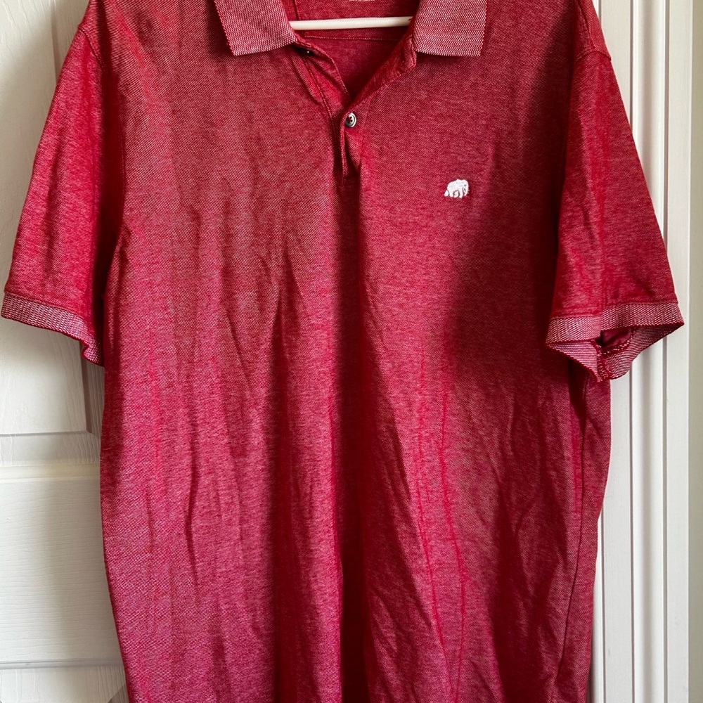 Banana Republic Deep Red Polo Shirt